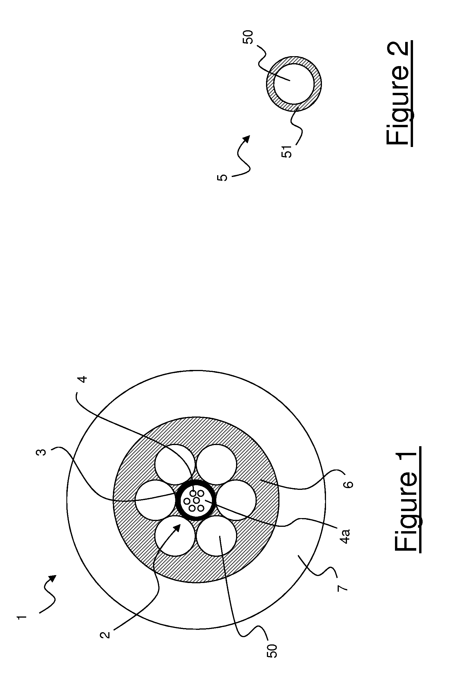 Submarine optical communications cables and processes for the manufacturing thereof