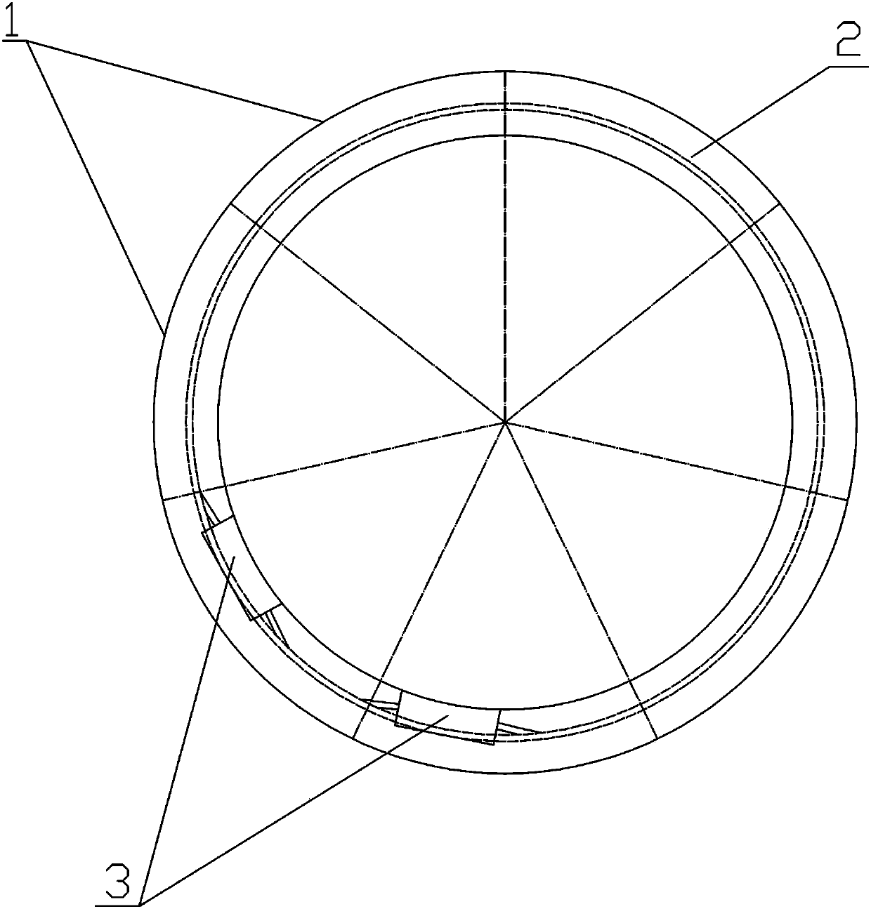 Shield tunneling prestress lining construction method and used prestressed pipe pieces