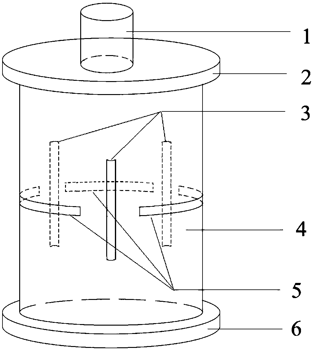 Method for testing dynamic Poisson's ratio of bituminous mixture