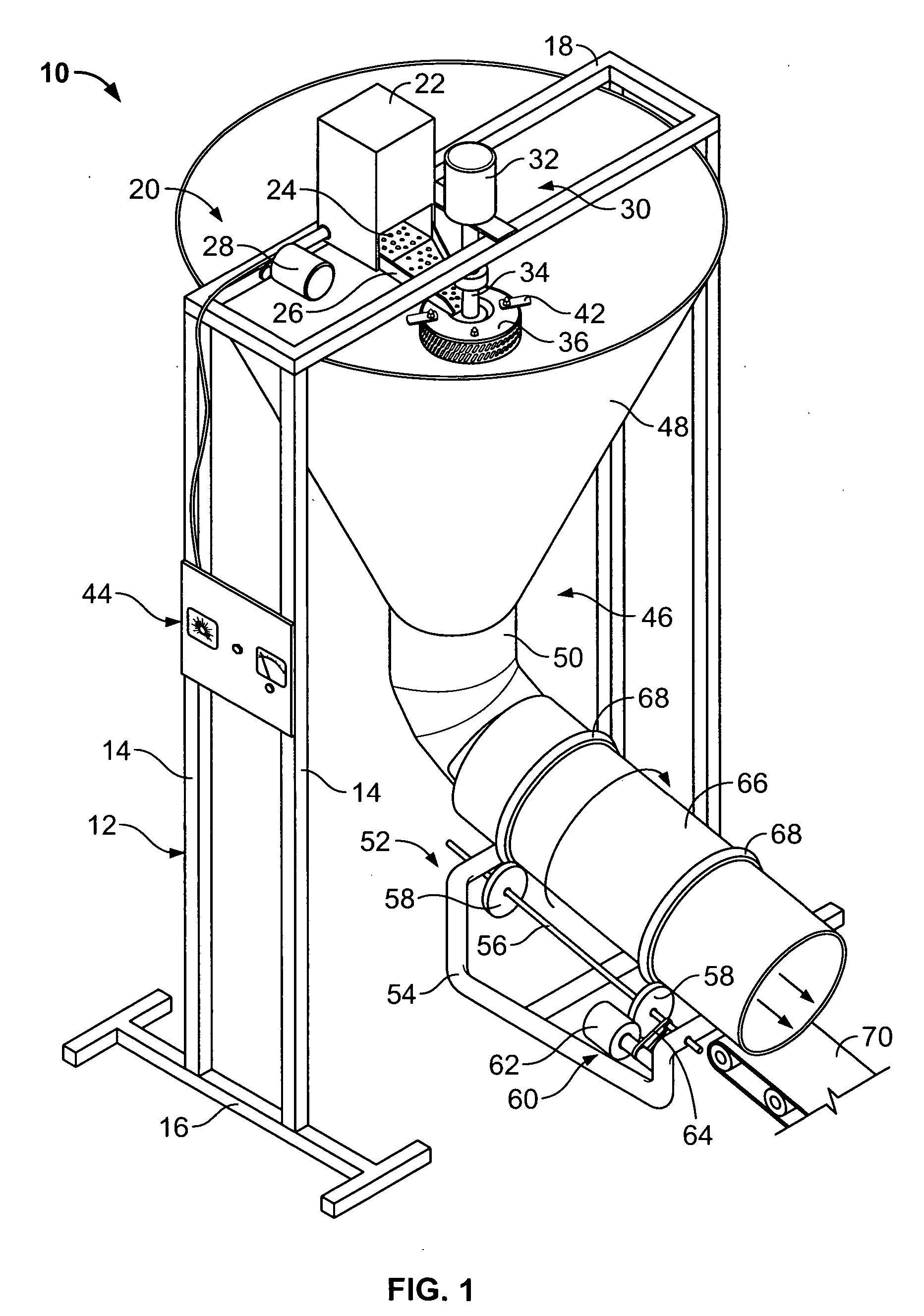 Cotton candy handling device