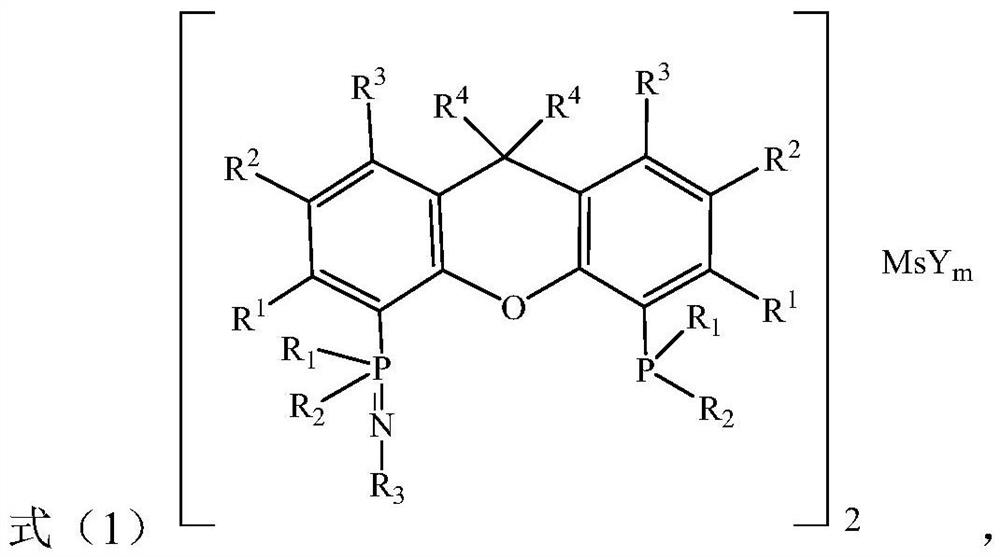 Heteronuclear bimetallic complex and its preparation method and its application in the preparation of bimodal distribution olefin polymer