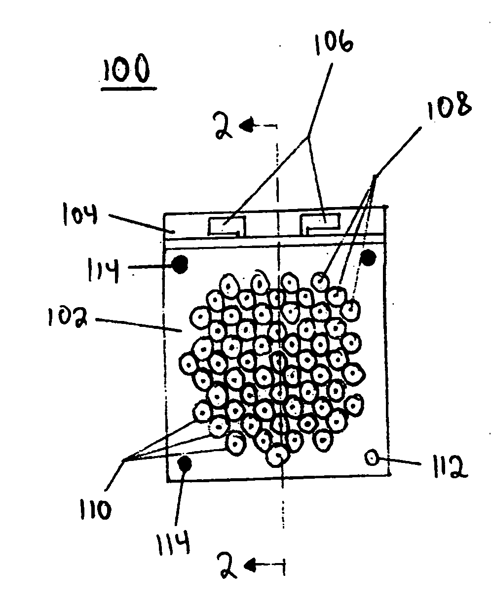 Collimated LED array with reflector