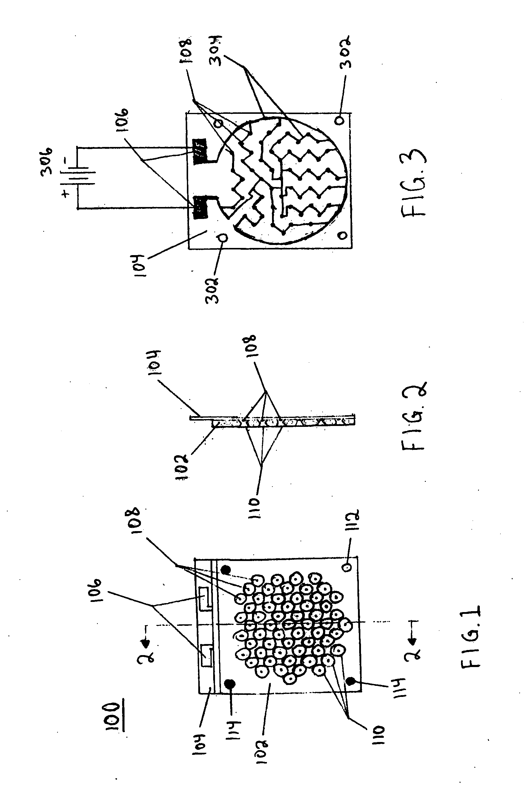 Collimated LED array with reflector