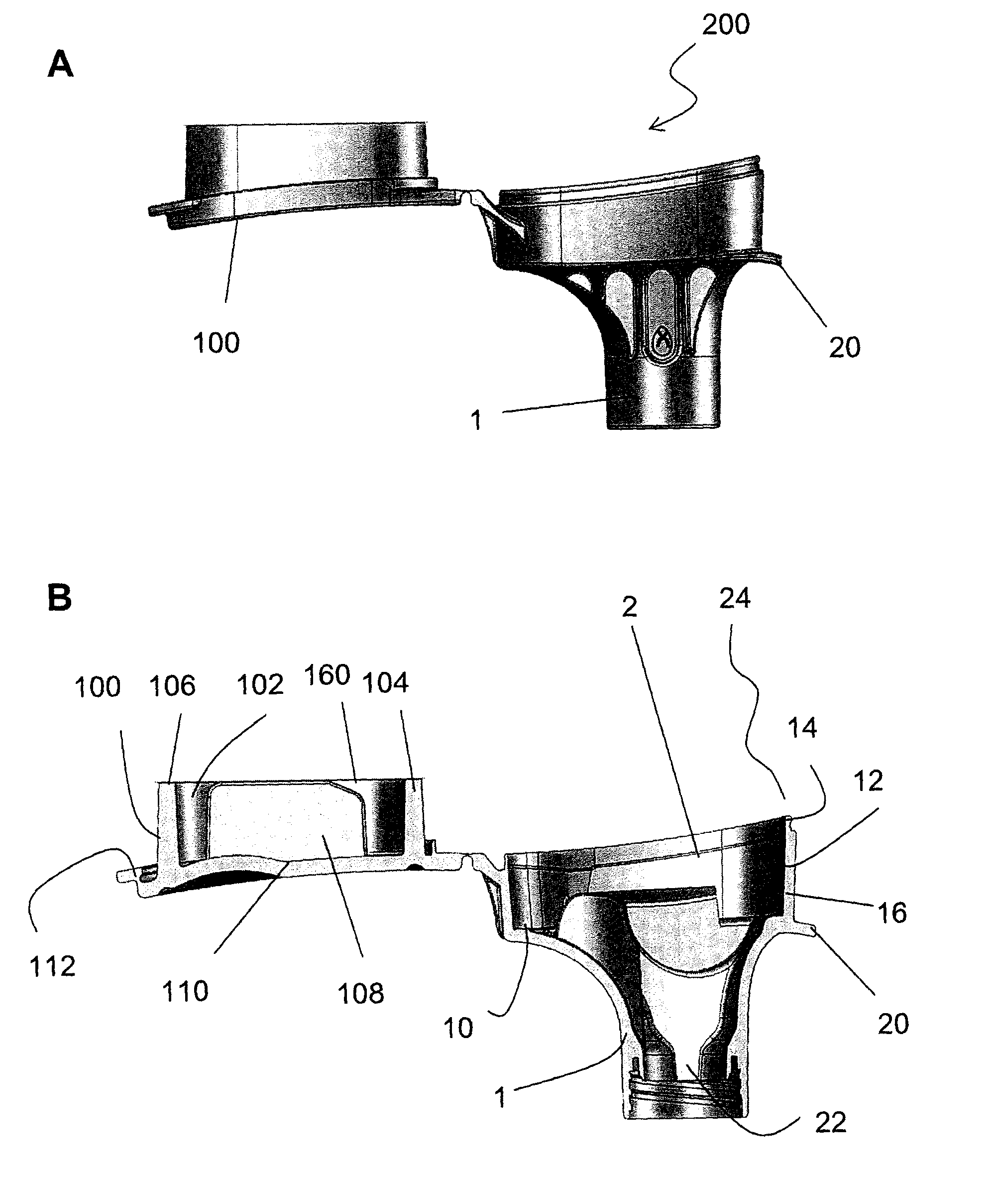 Sample receiving device