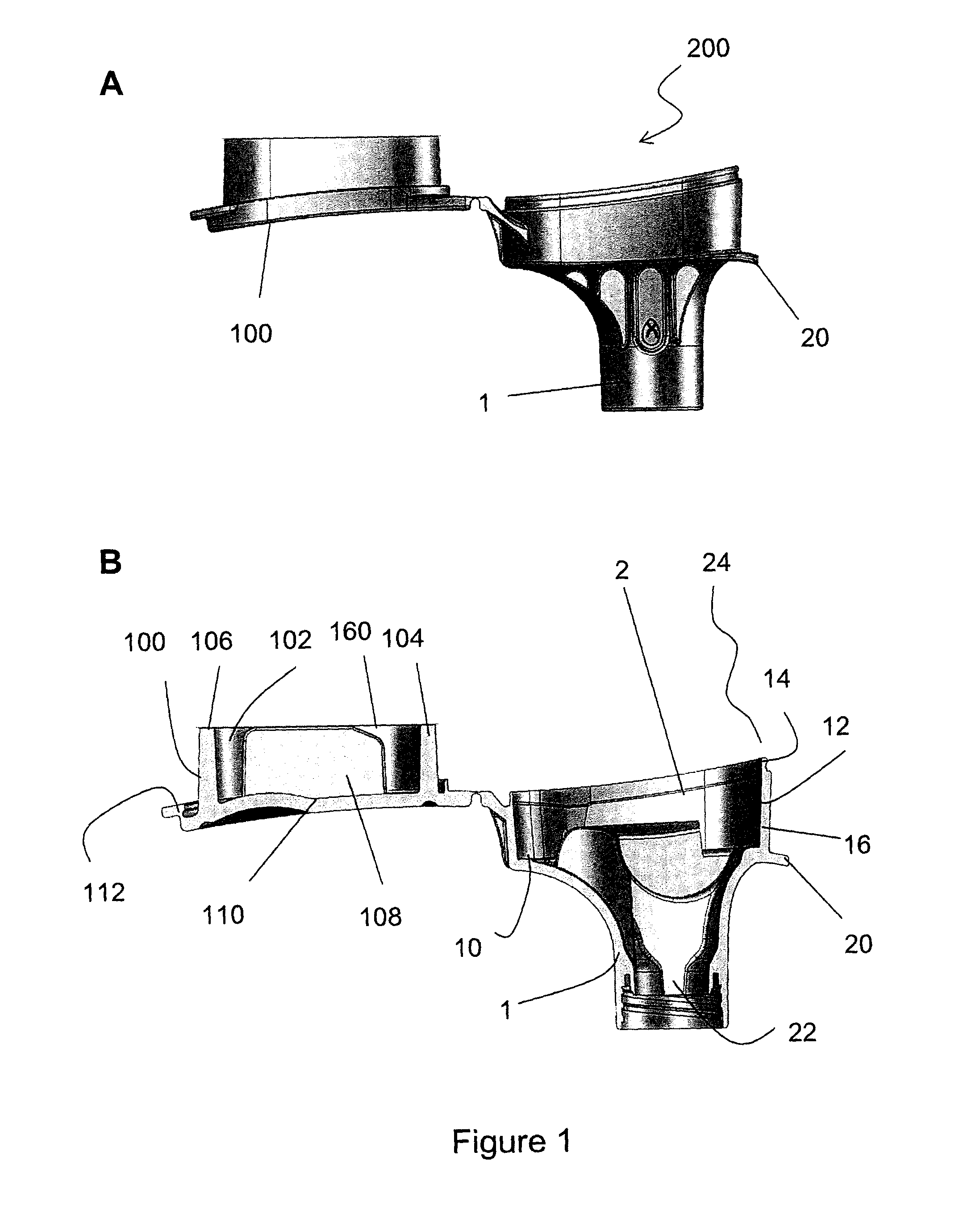 Sample receiving device