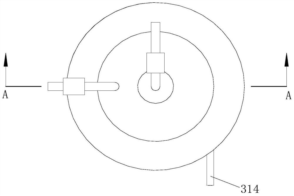 Device for treating organic waste gas through cryogenic recovery