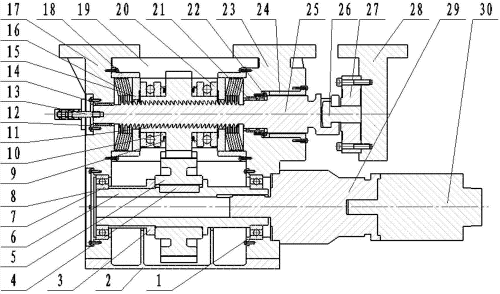 Axial nut loading mechanism for ball screen assemblies