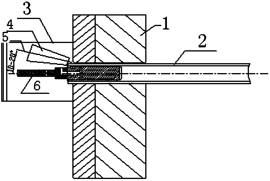 Welding method for titanium tube with ultra-thin wall