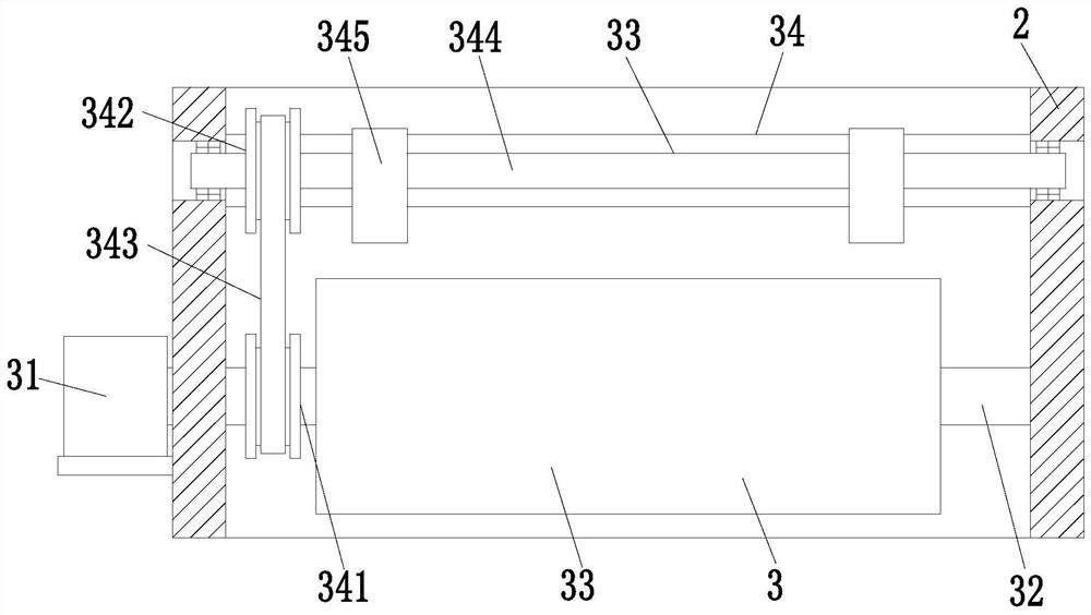 A kind of foam insulation board surface treatment system