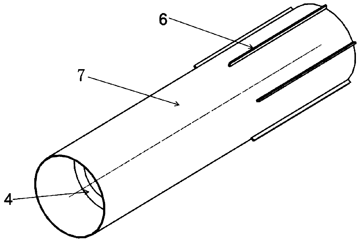 A Cylindrical Linear Induction Electromagnetic Pump Added with a Steady Flow Guide