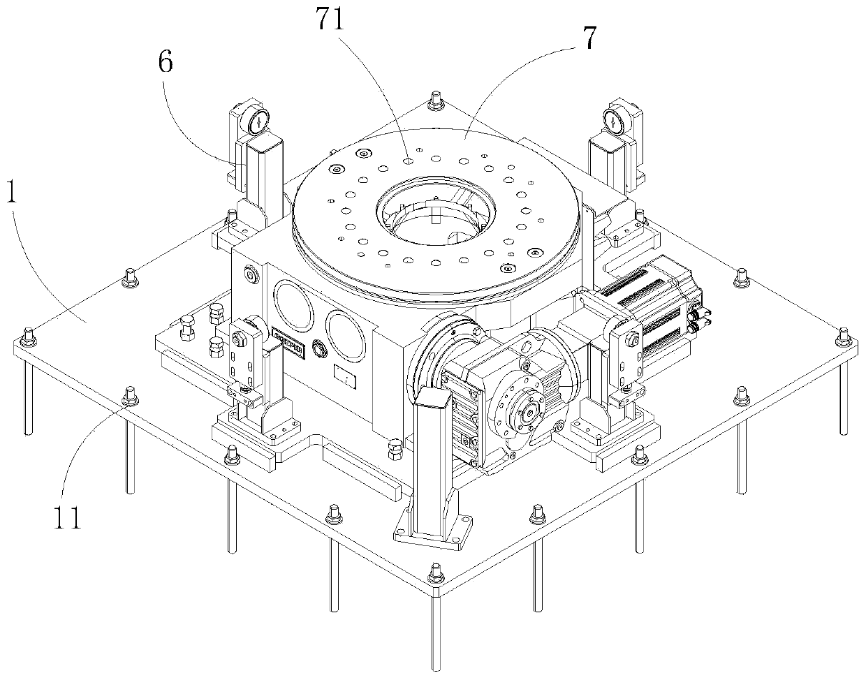 Welding deflection tool and automobile part welding method