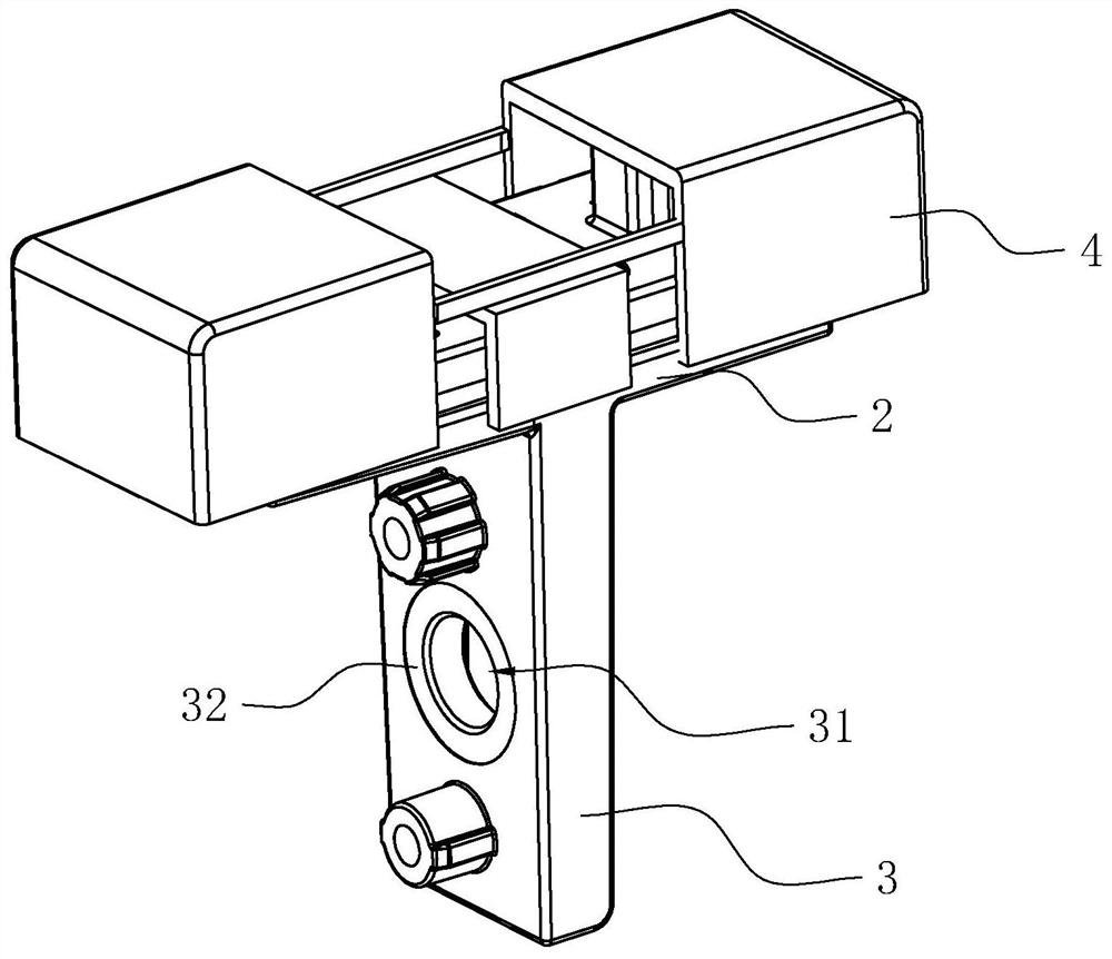 Shifting fork magnetic assembly