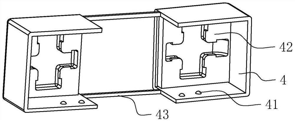 Shifting fork magnetic assembly