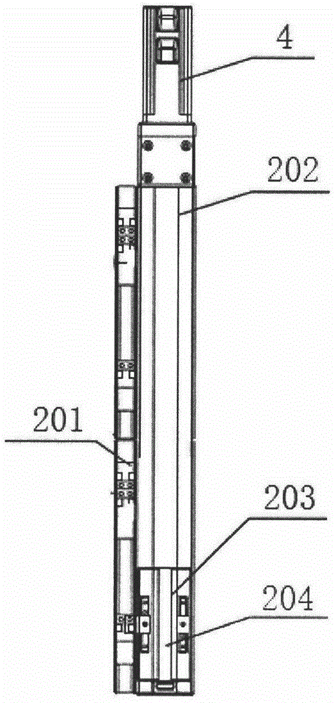 Puncture needle propelling mechanical arm and ablation system using same