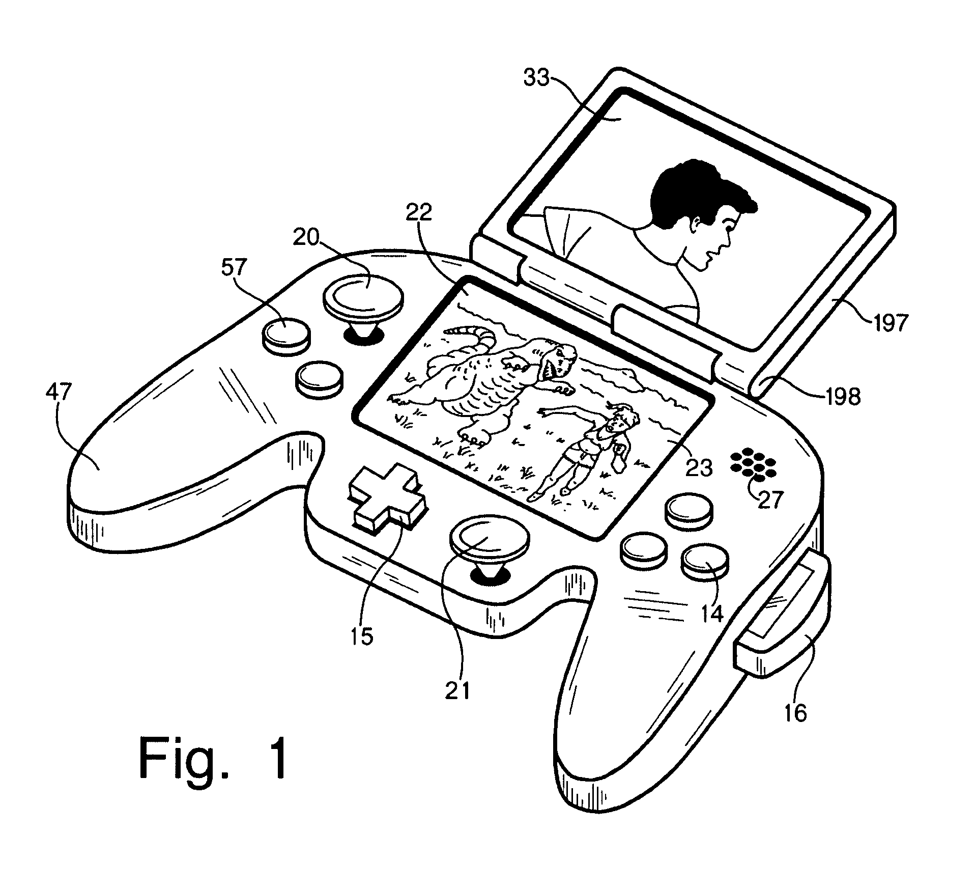 Networked portable and console game systems
