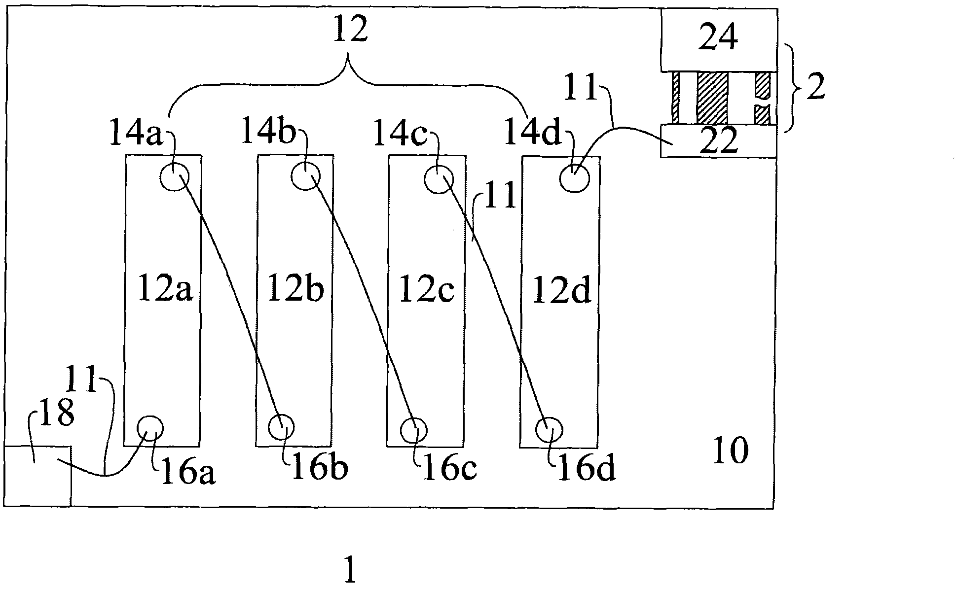 Photoelectric device with variable resistor structure