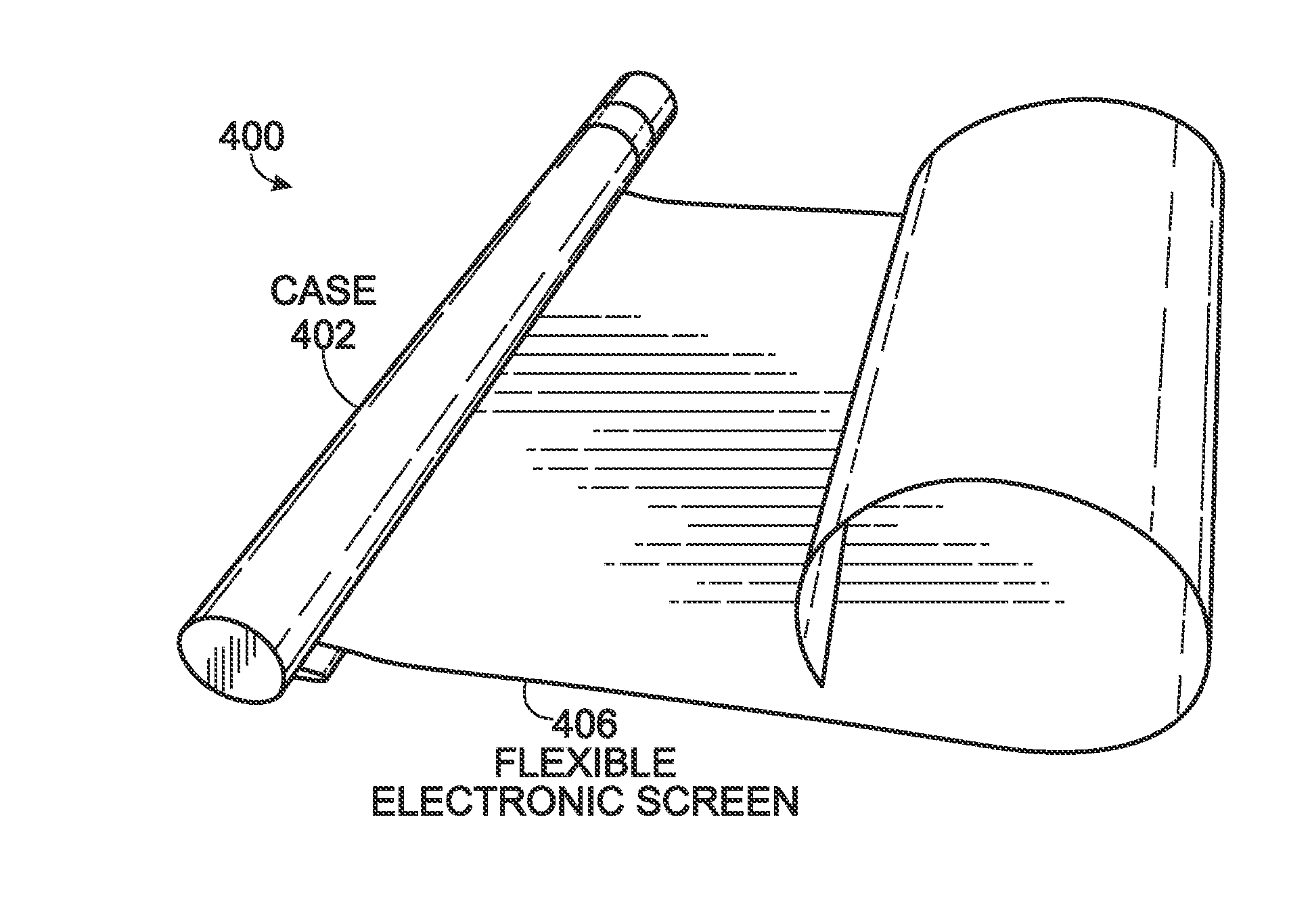 Adjustable Size Scrollable Display