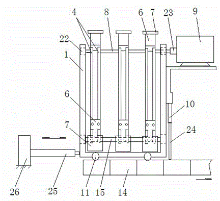 Automatic slag remover of aluminum ingots