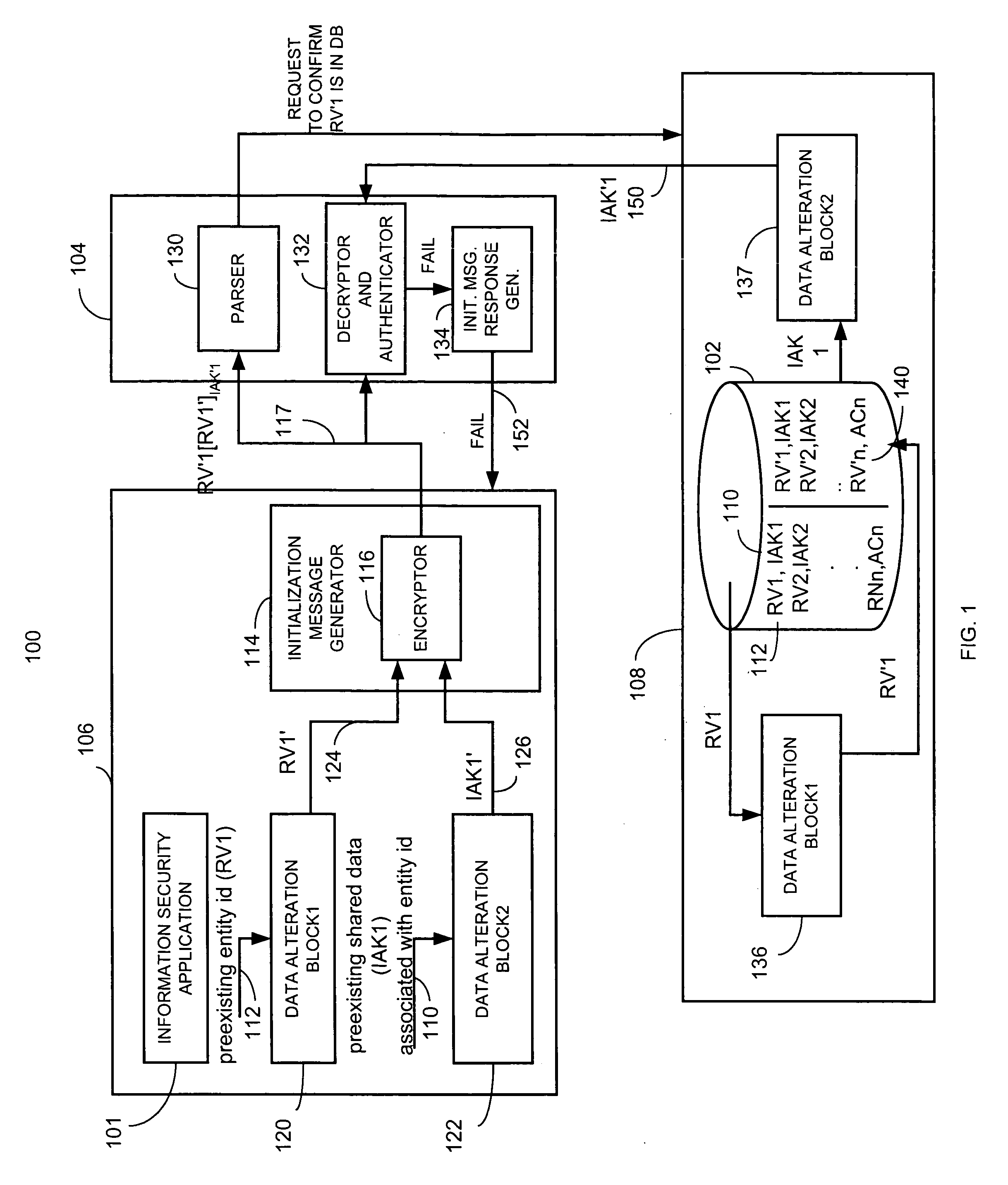 Shared data initialization query system and method