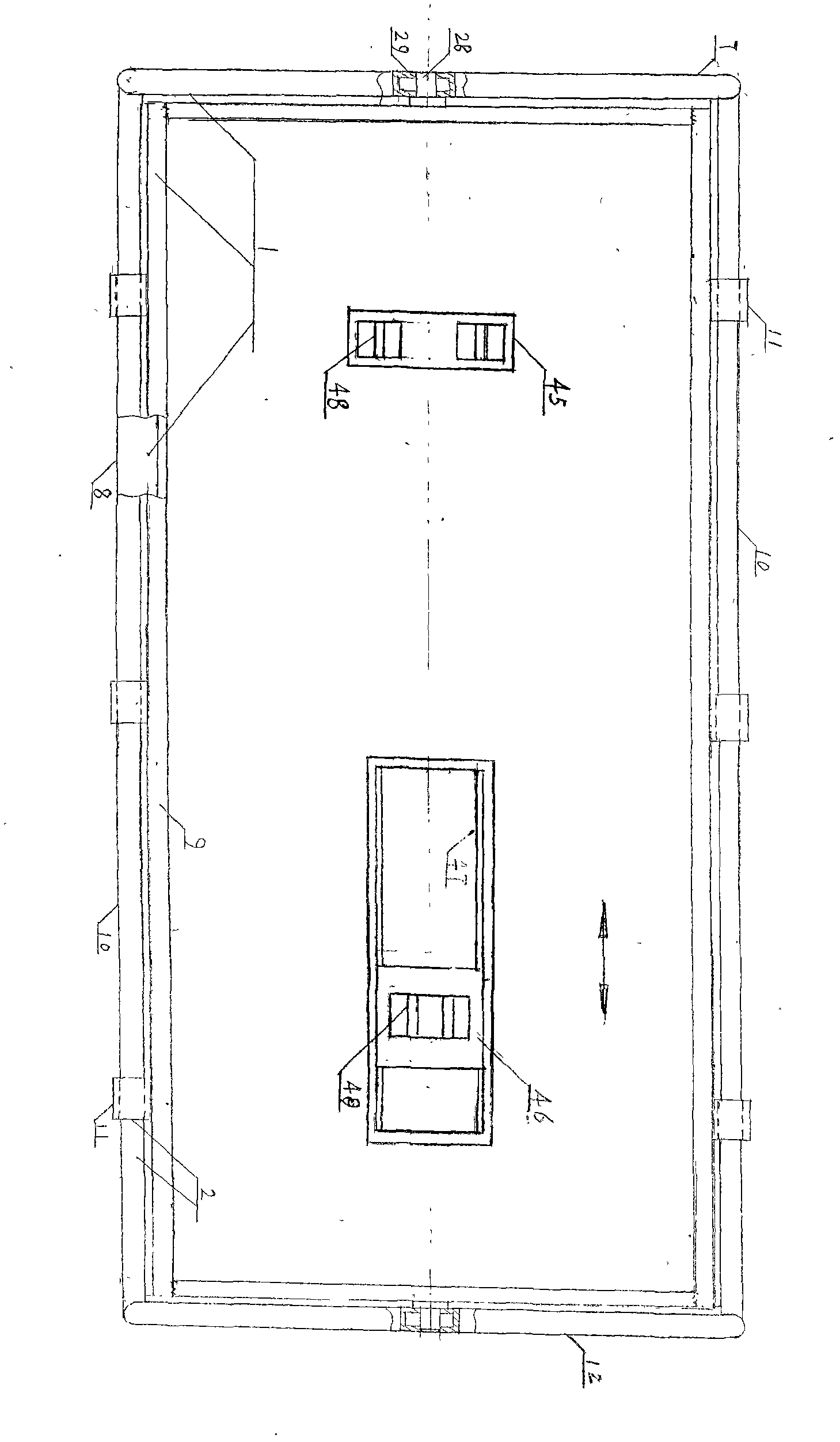 Medical treatment nursing bed for neurologic patients