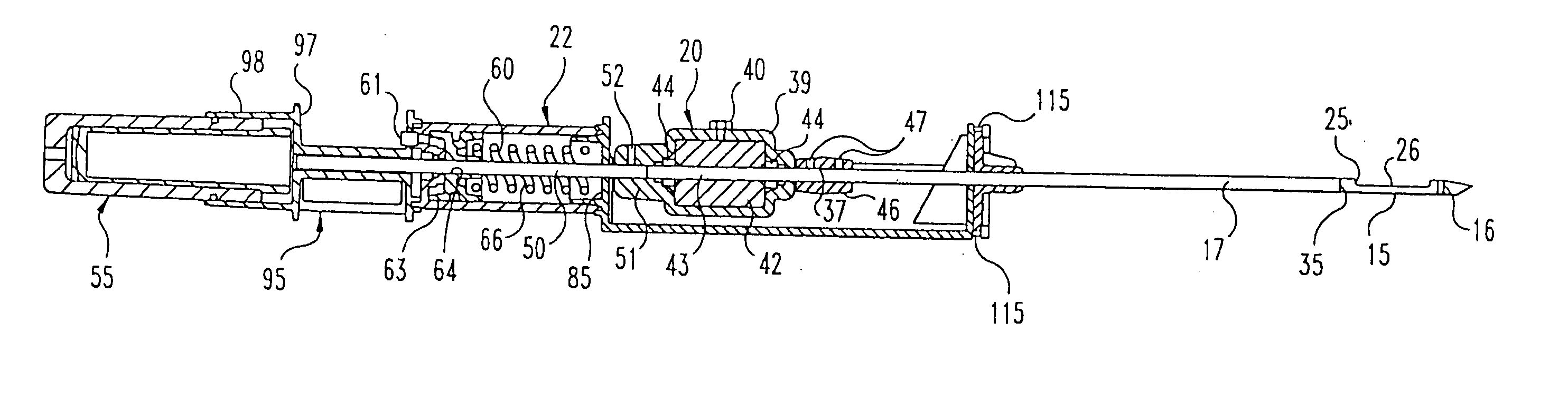 Collection filter for biopsy apparatus