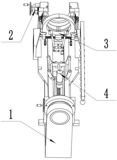 Hand mechanical support convenient to adjust and used for orthopedic surgery