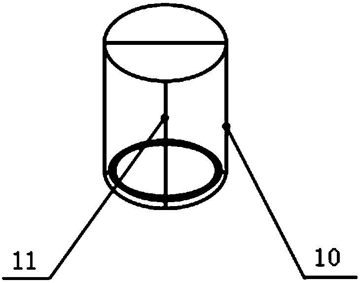 A test device and test method for solid propellant burning rate/burning temperature