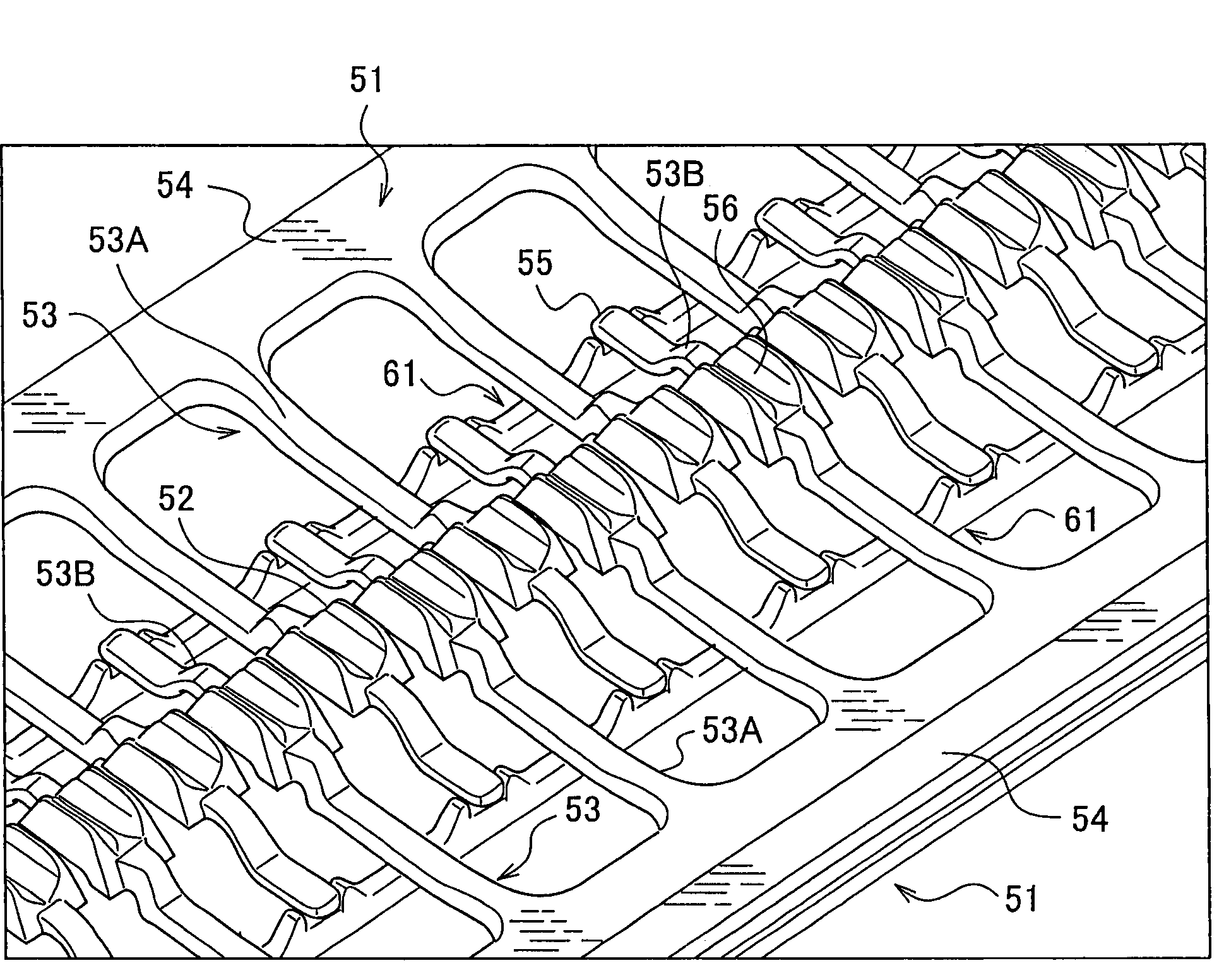 Thin plate storage container and lid having at least one thin plate supporting member