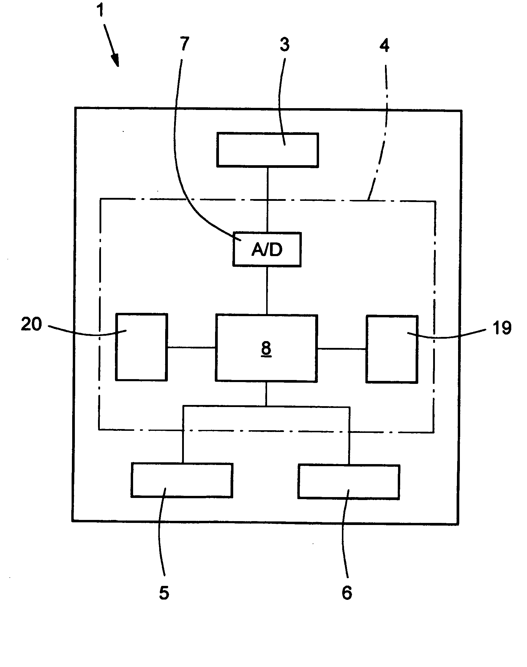 Vibration sensor and method for monitoring the condition of rotating components and bearings
