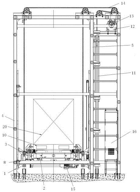 Multi-mode elevator and working method thereof