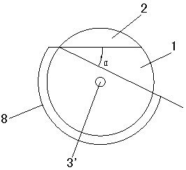 A waste rubber regeneration device and regeneration equipment with in-situ precise heating