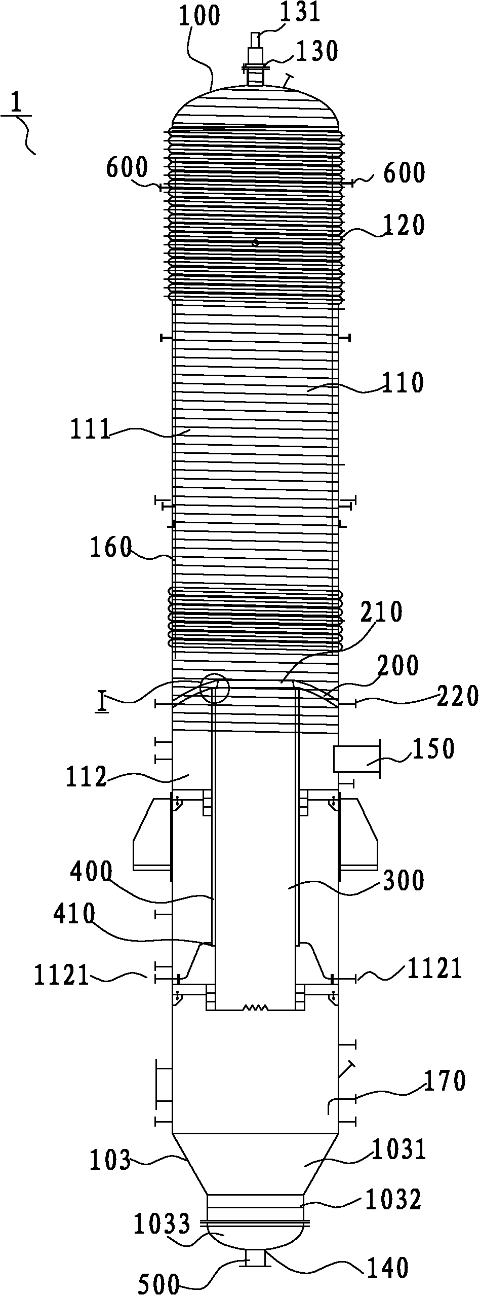 Low-pressure gasification system and gas making method
