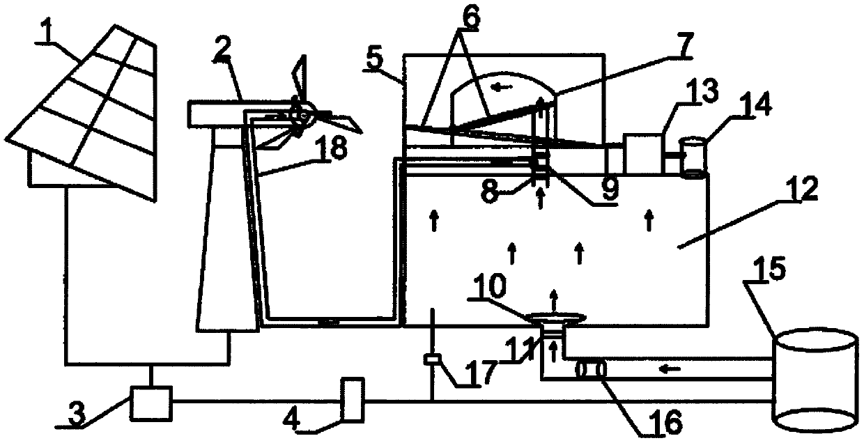 Adsorption-type air water-taking system