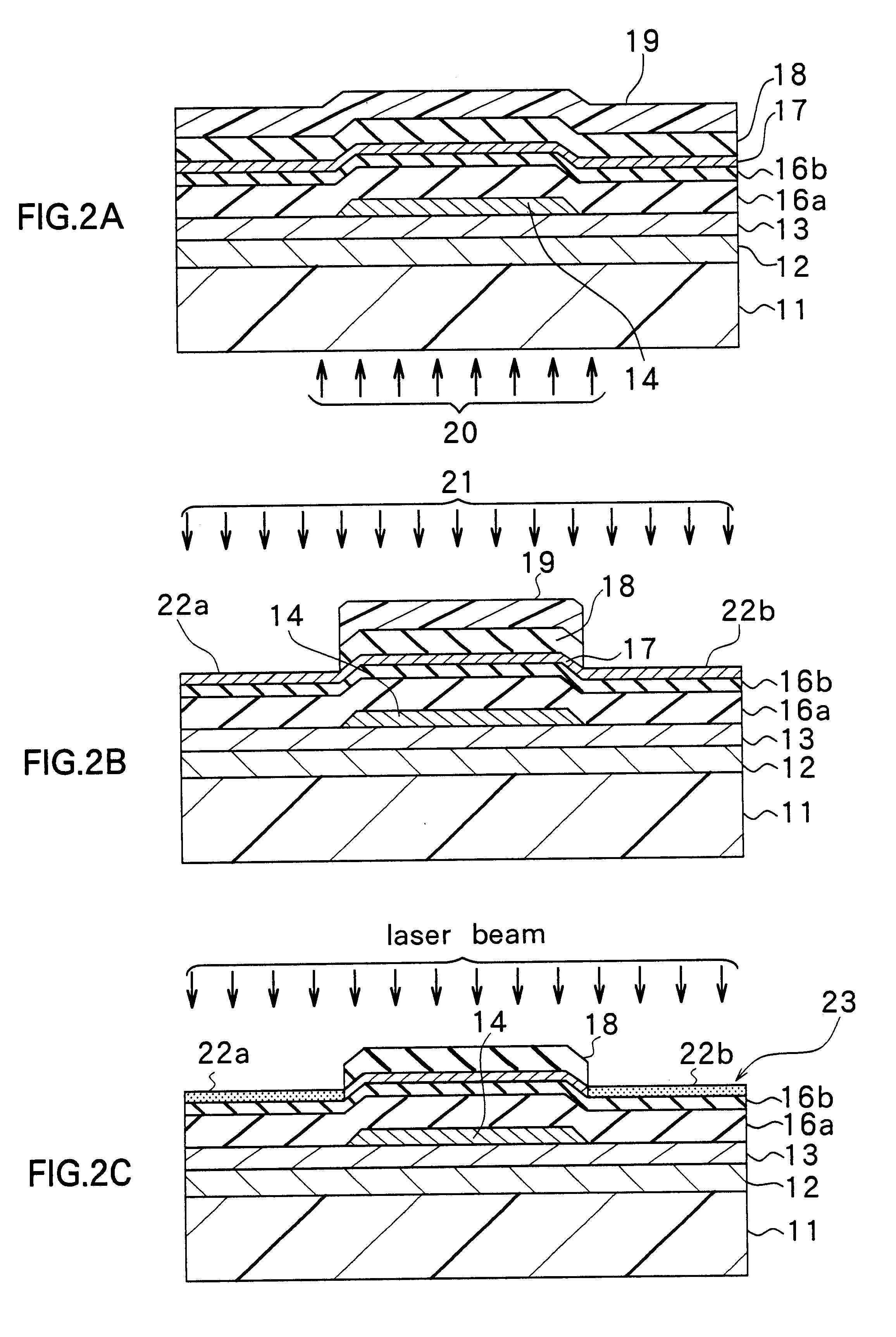 Method of forming a semiconductor thin film on a plastic substrate