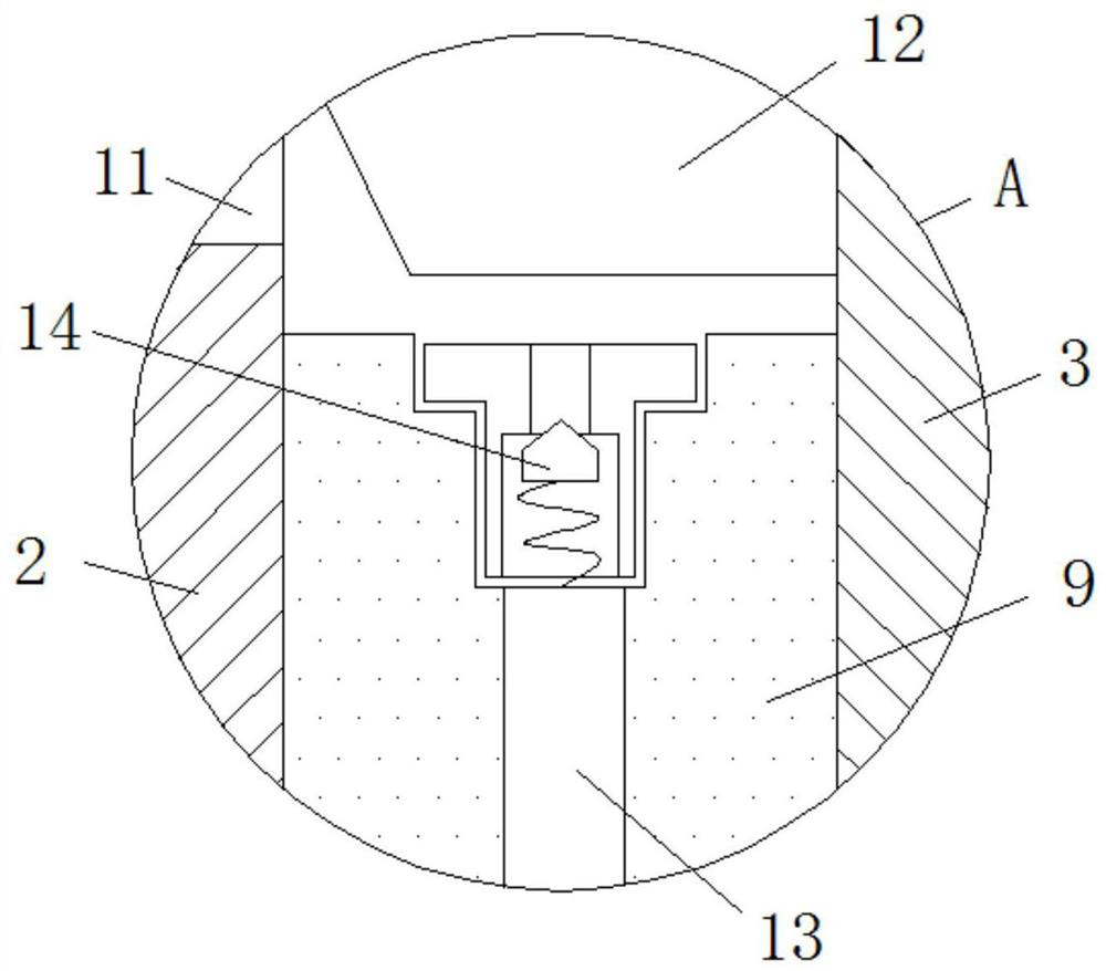 A high-pressure pump cooling mechanism