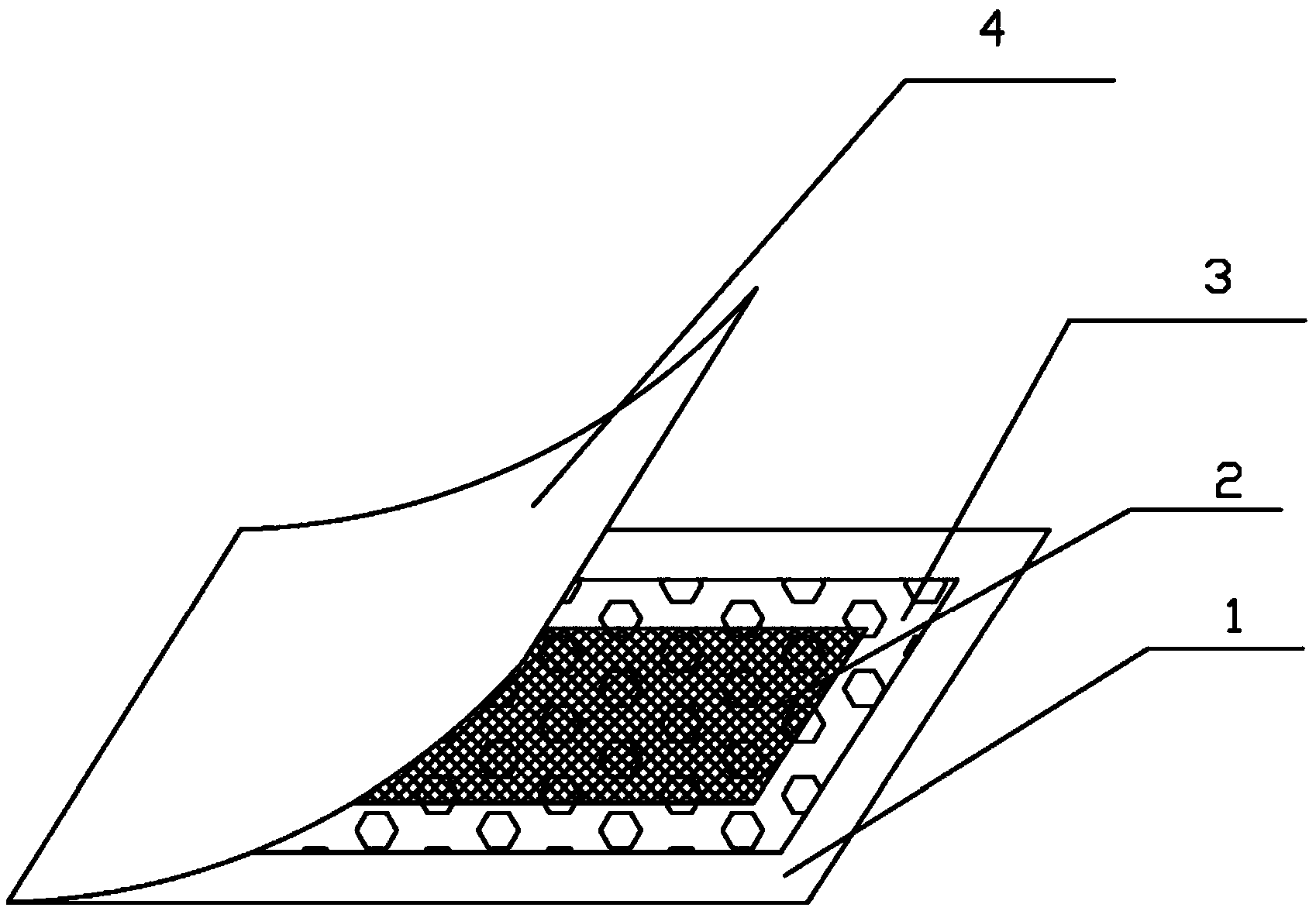 Chenopodium ambrosioides volatile oil patch and preparation method thereof