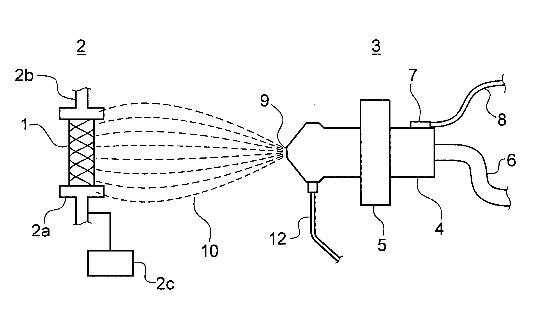 Apparatus and method for electrostatic spray coating of medical devices