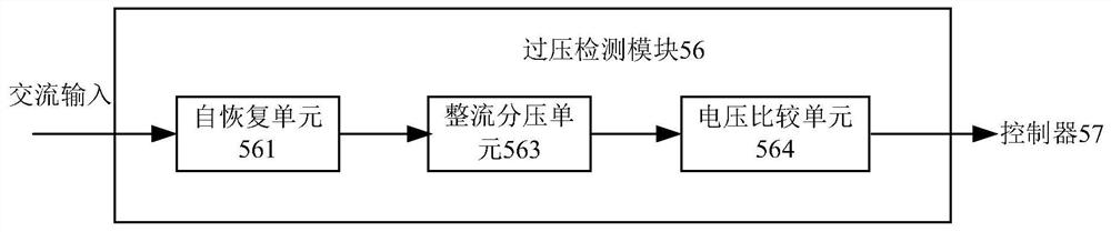 A DC switching power supply with shock resistance