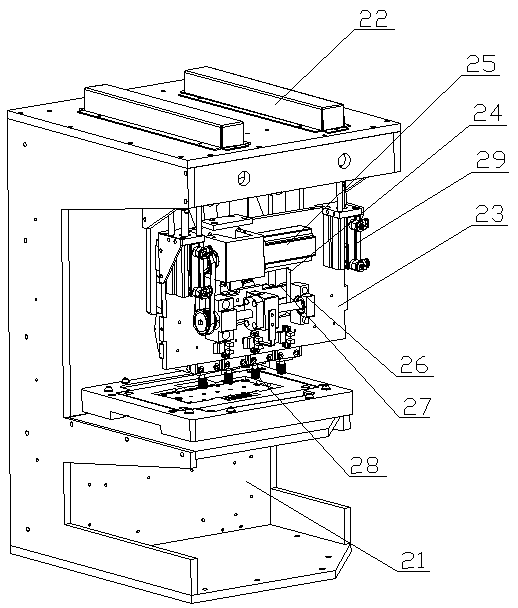 Tempered glass quality automatic detection device