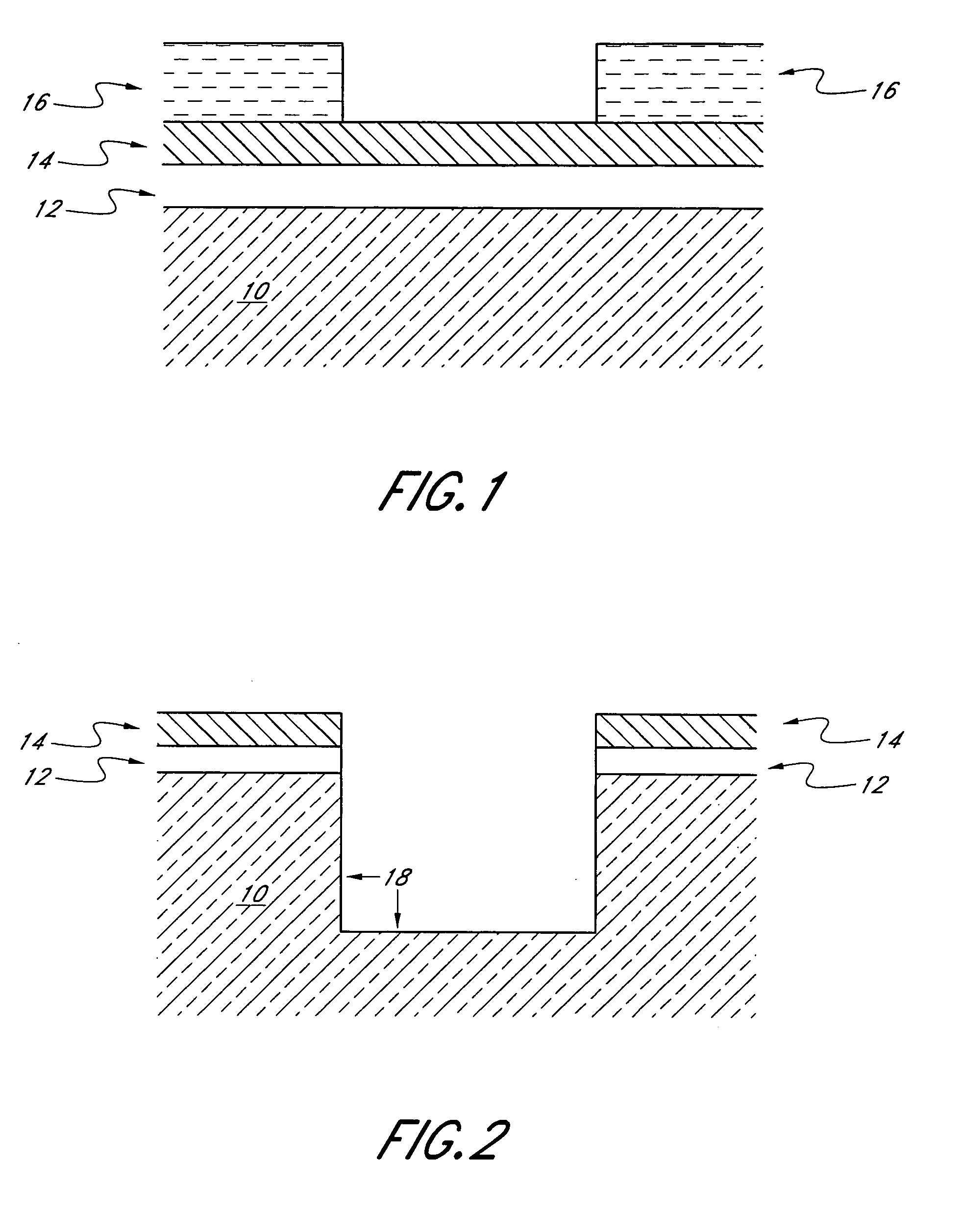 Sub-micron space liner and densification process