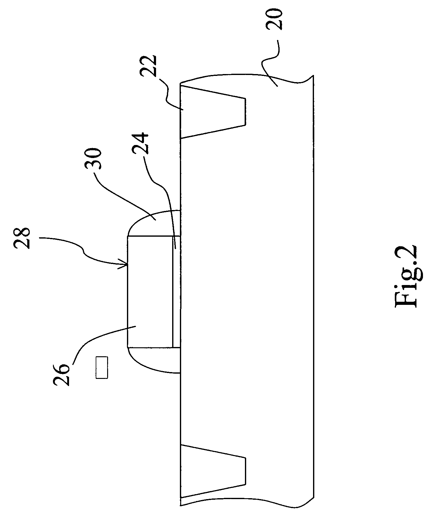 Ion doping method to form source and drain