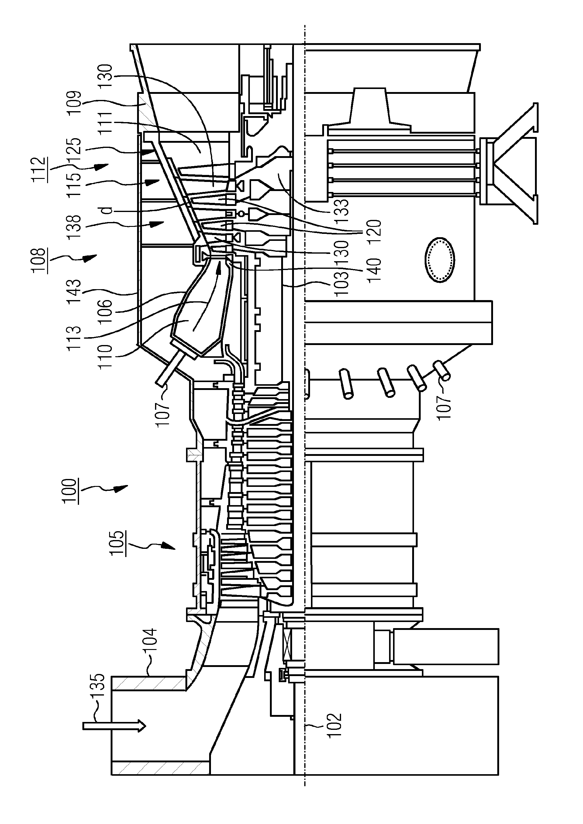Method for minimizing the gap between a rotor and a housing