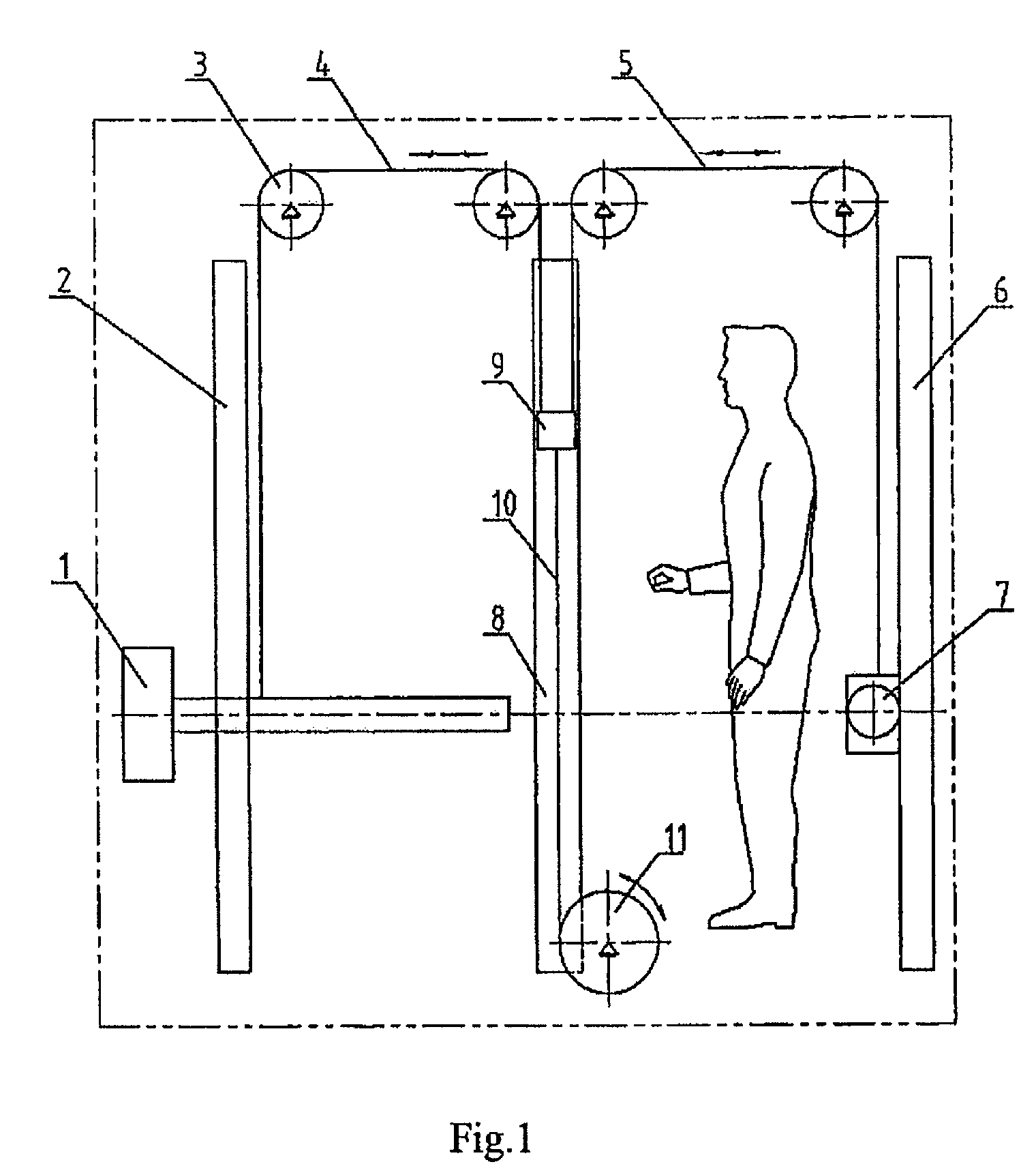 Radiation device for human body inspection