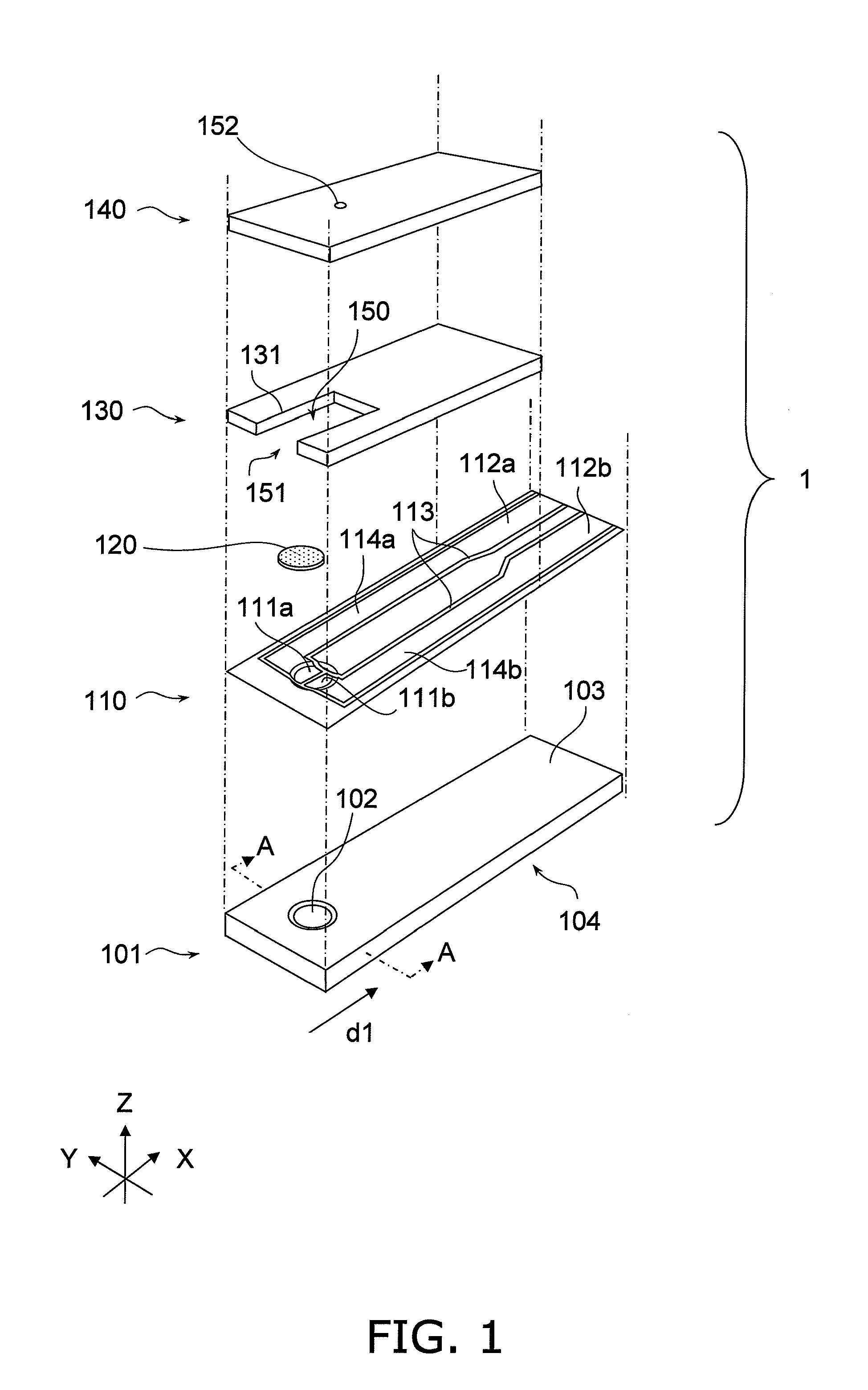 Biosensor, method of producing the same and detection system comprising the same