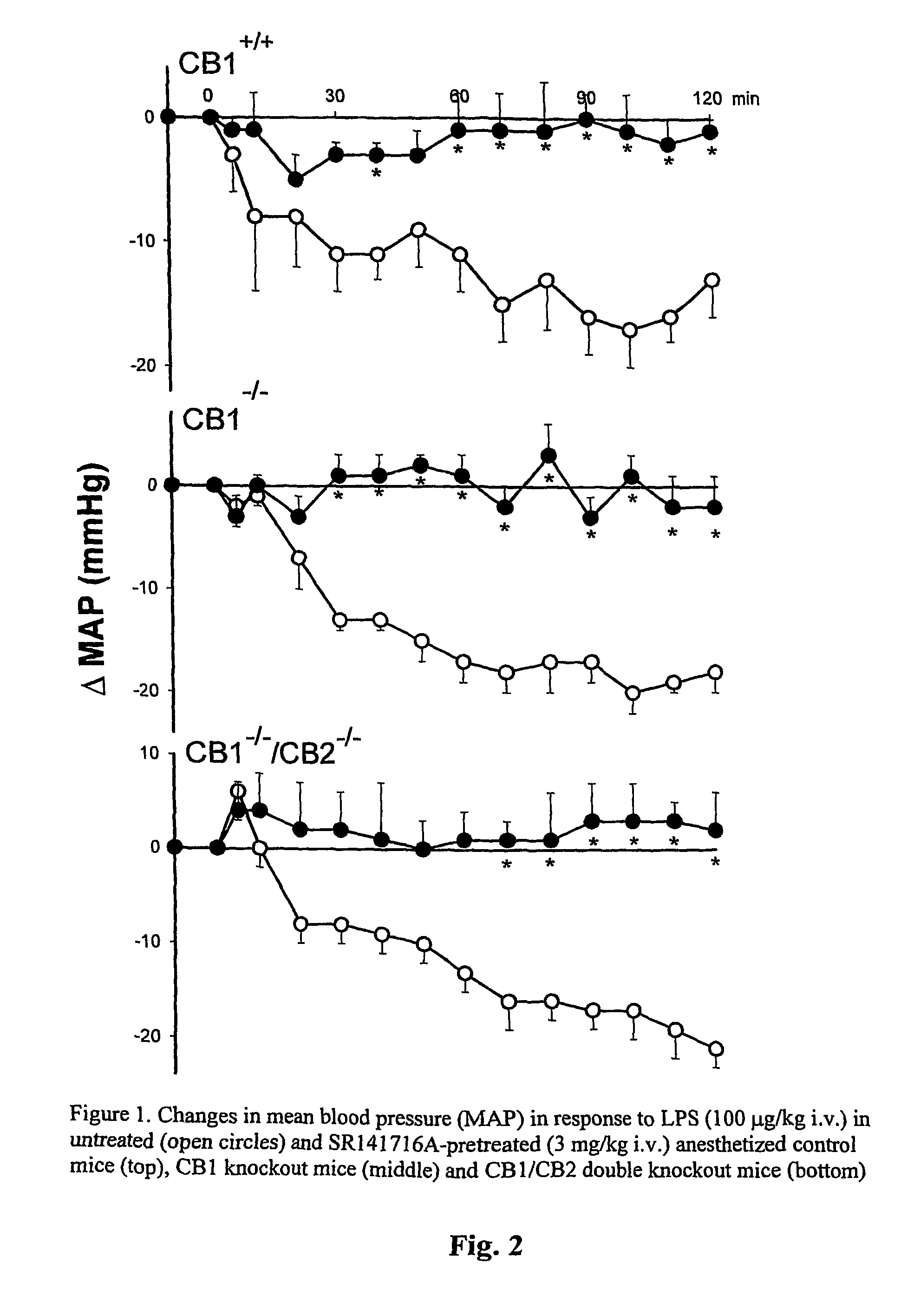 Vasoconstrictor cannabinoid analogs