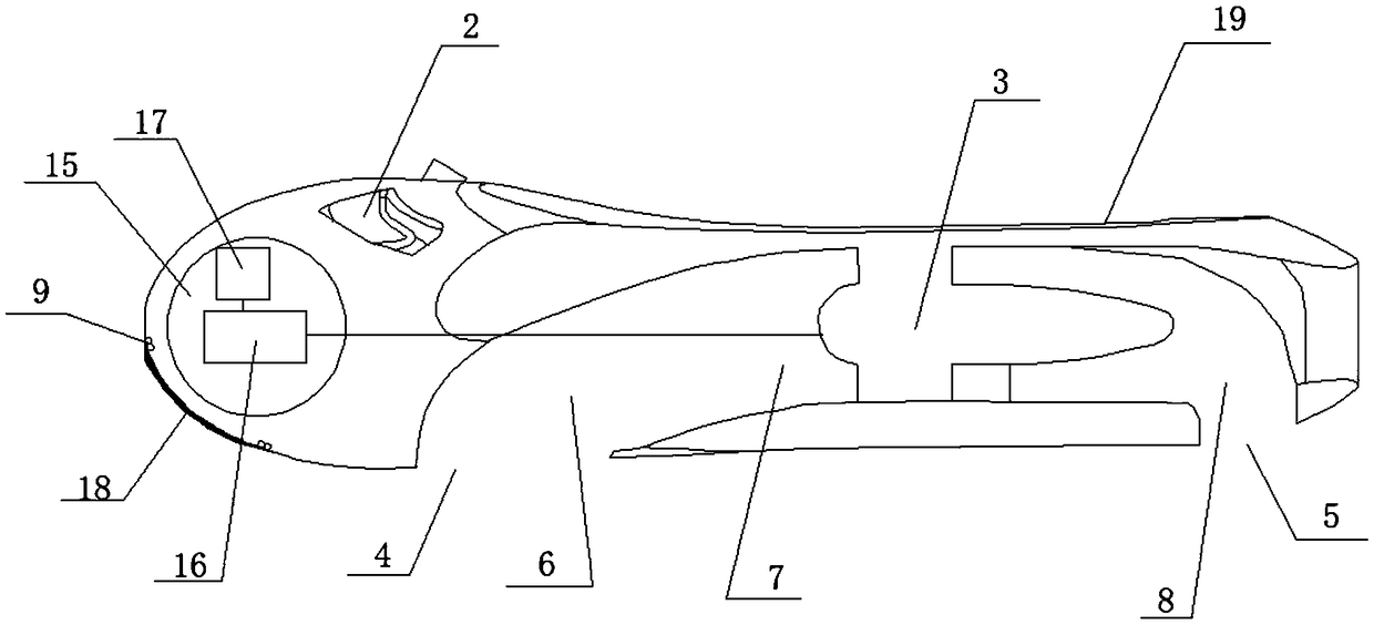 Pump-jet underwater propeller