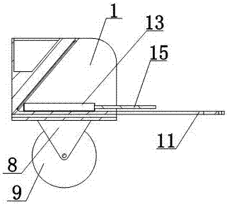 Agricultural fertilizer screening device used for pulverizing and stirring machine