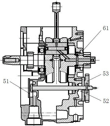 Double lubrication circuit structure for engine