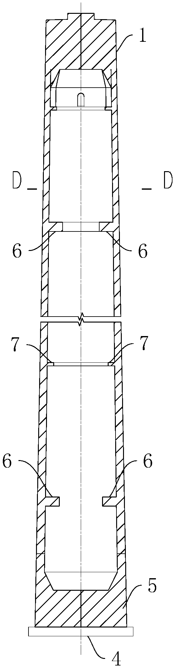 Double-column super-high rigid frame pier connected by multi-heavy steel members