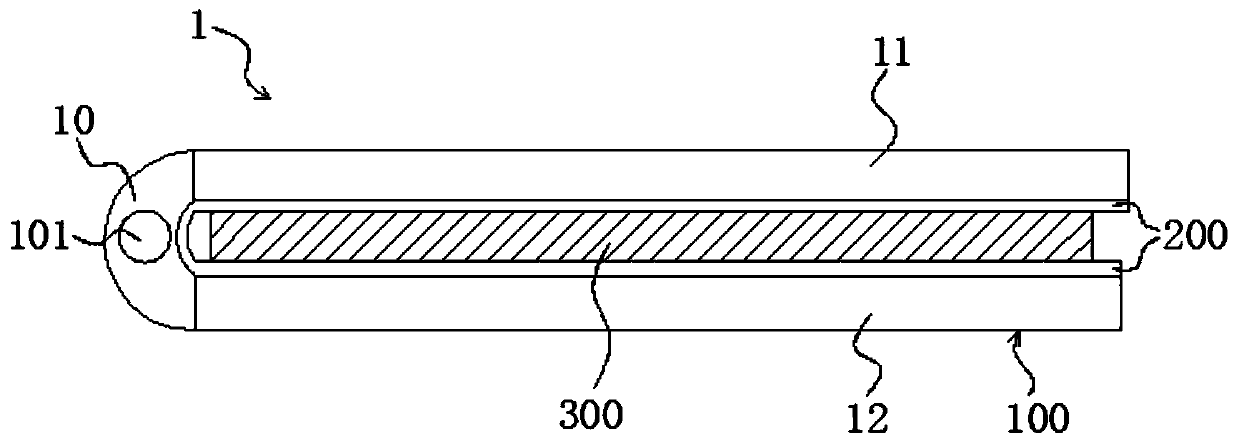 Foldable vehicle-mounted display device and automobile